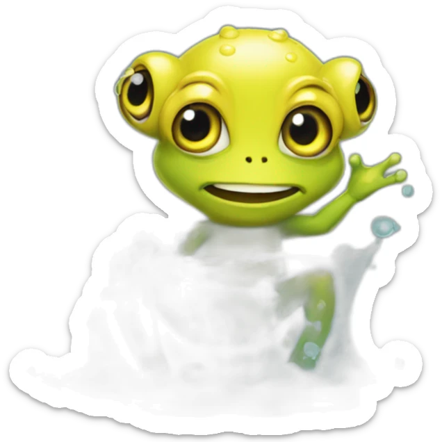 I don't like them putting chemicals in the water that turn the friggin frogs gay sticker