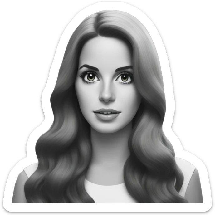 Lana del Rey sticker