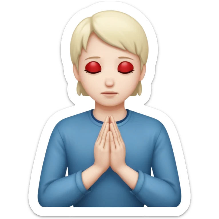 prayer sticker