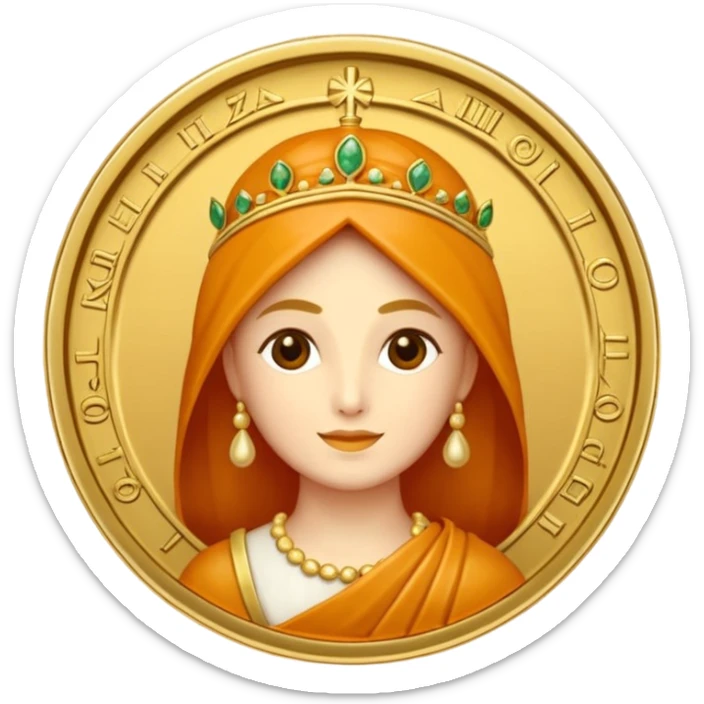 Una miniatura fotorrealista de una moneda de oro antigua o un billete de dólar plegado con un toque muy sutil y elegante de manteca de Karité derretida sobre ella. La luz dorada debe ser dominante. Colores: dorado, crema y terracota. Estilo: lujo financiero y orgánica. Enfoque suave. sticker