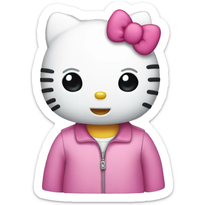 Hello kitty sticker