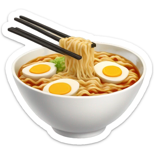 Ramen sticker