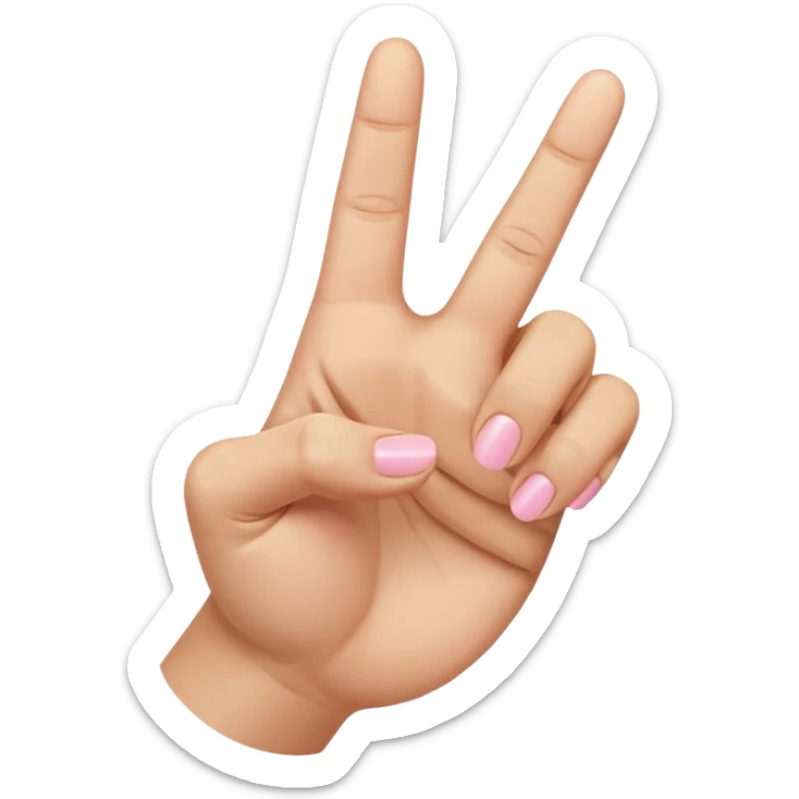 Like the middle finger flipping off emoji but with the pinky finger only (pinky finger flipping off) sticker