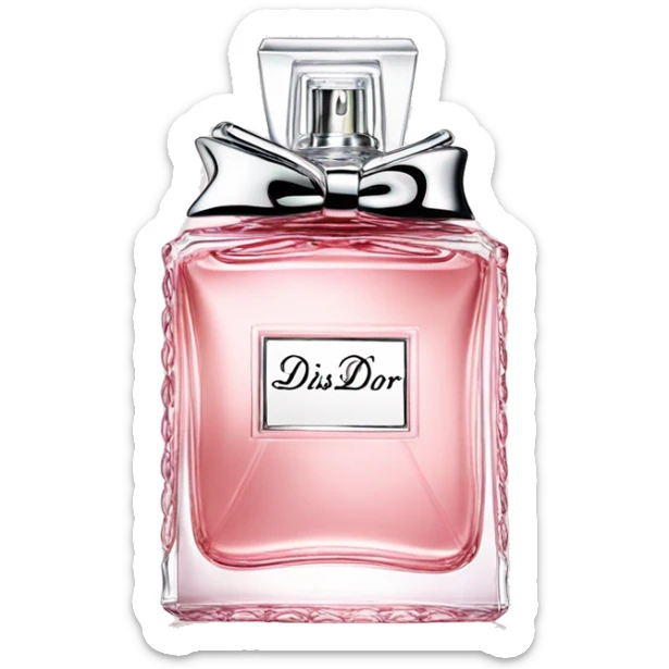 Miss dior perfume sticker