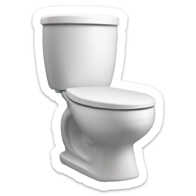 Skibidi toilet sticker