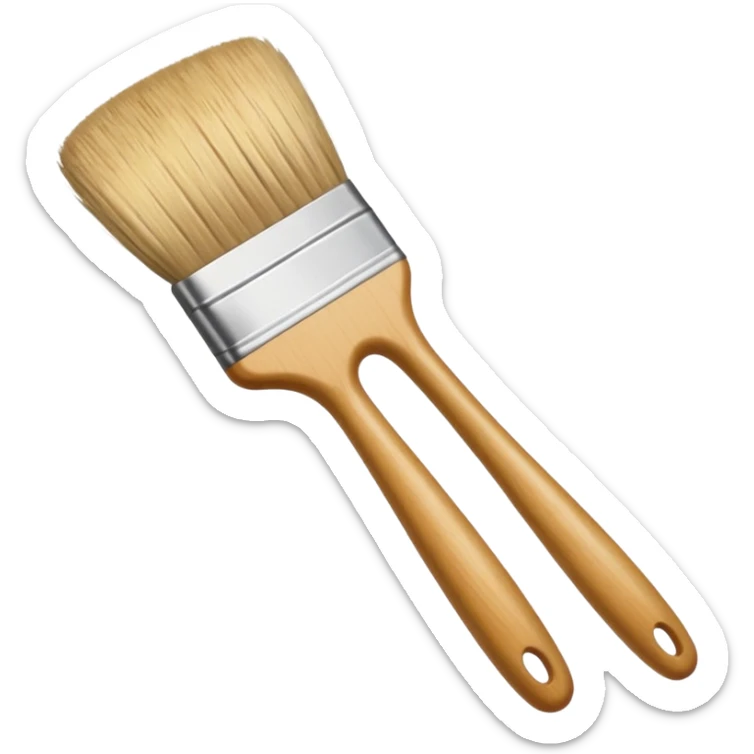 art \brush  sticker