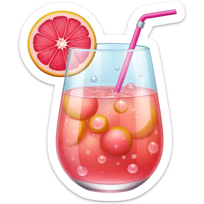 GRAPEFRUIT REFRESHER sticker