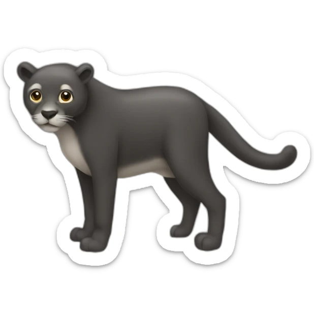 el animalito más mono del mundo, más mono aún, un animal que ni exista sticker