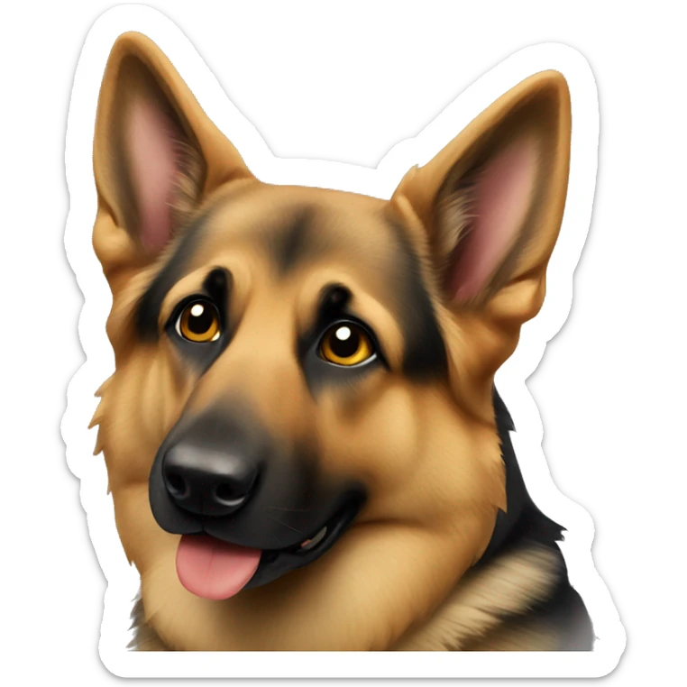 German Shepherd sticker