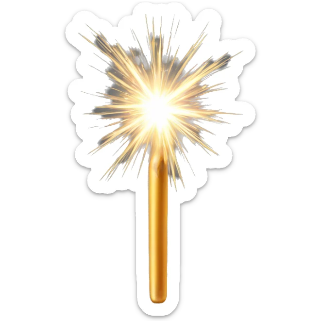 sparkler sticker
