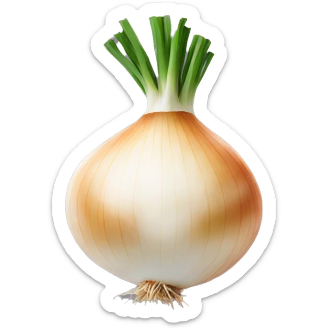 Onion sticker