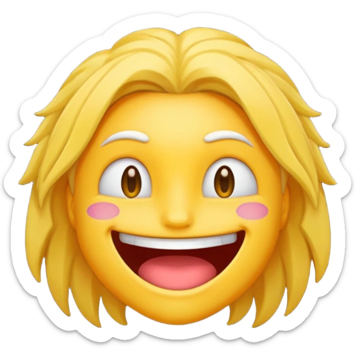 Create me an emoji where the word MHA IS AN EMOJI AND MHA is an emoji sticker