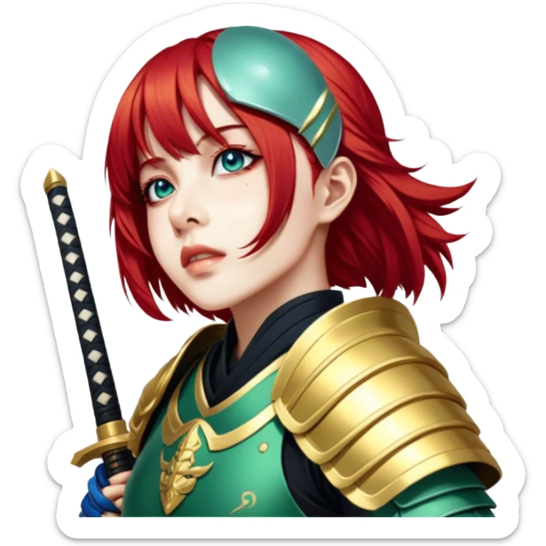 Samurai Guardian sticker