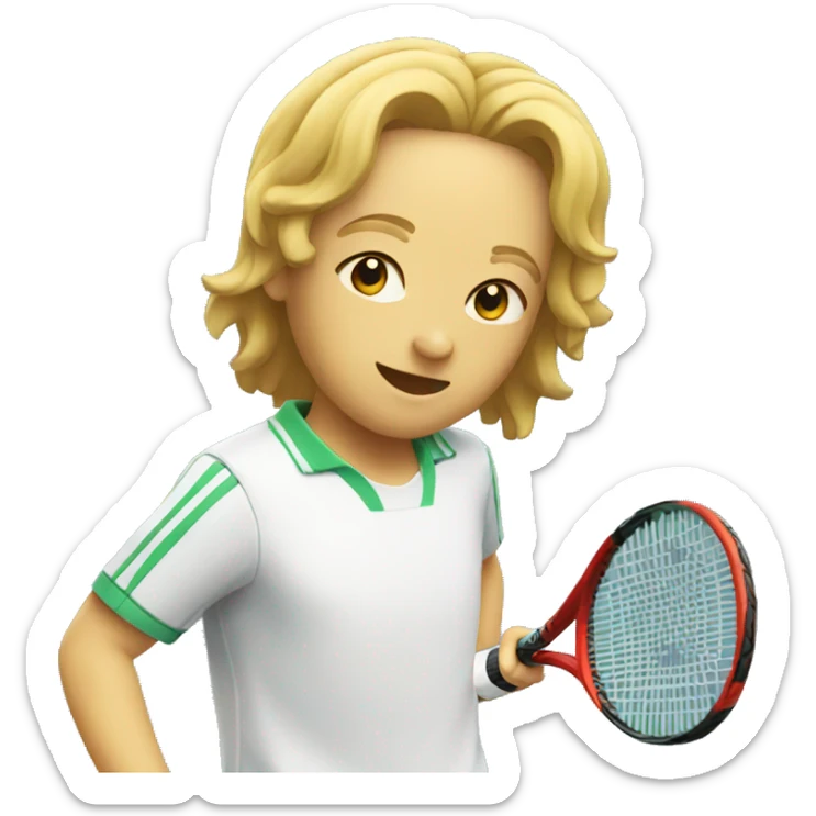 tennis sticker