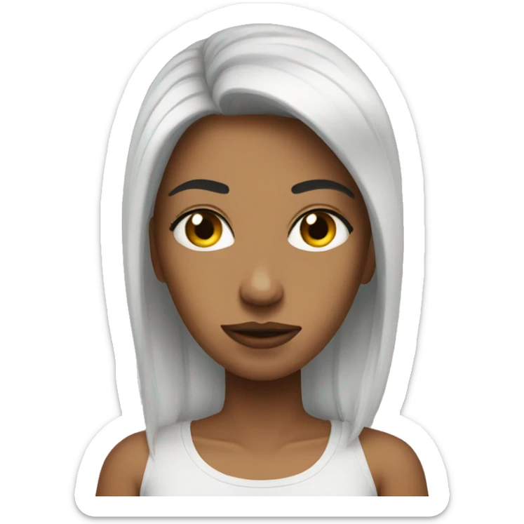 Baddie sticker