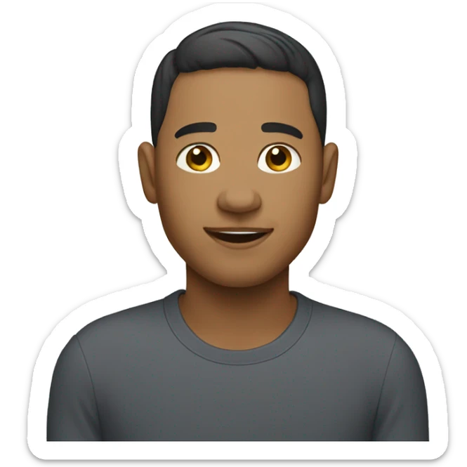 Light skin waves sticker