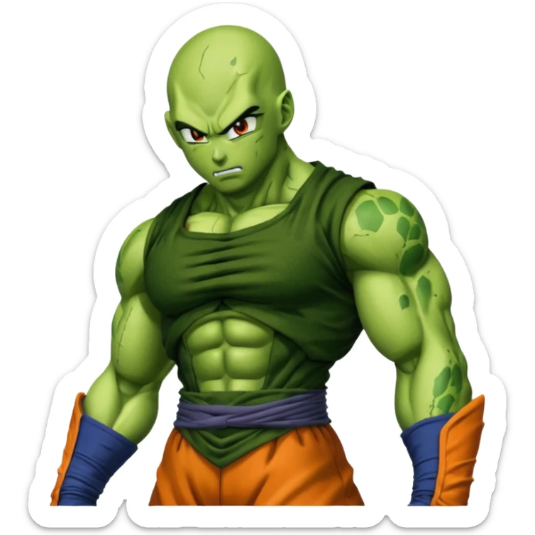Perfect cell from dragon ball z form dragon ball z  sticker