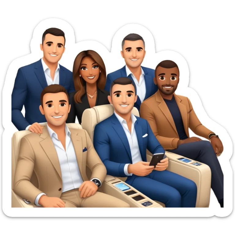 Branden Condy entrepreneur internet celebrity iman gads alex hormozi Patrick bet david gary see grant cardone on a jet celebrating WHOP ownership  sticker