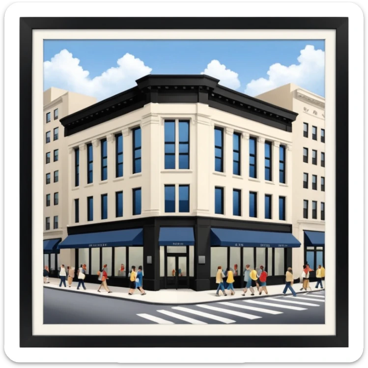 Abercrombie & Fitch in Midtown sticker