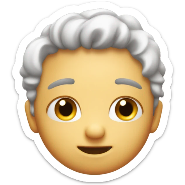 CUTE EMOJI THAT JUST BLUSH AND BLINK AT THE VIEWERS AWAY AS IF THEY WANT SOMETHING sticker