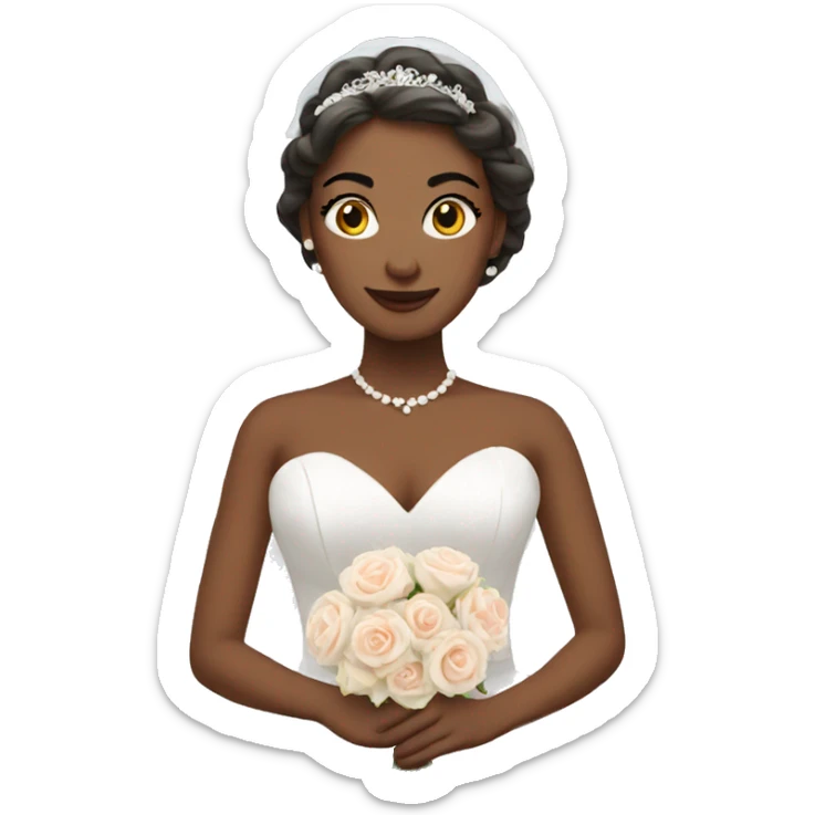Bride sticker