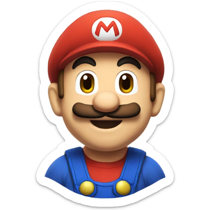 Mario sticker