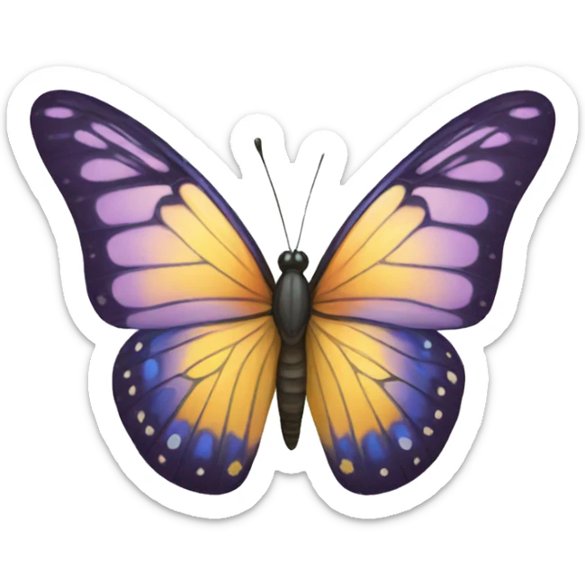 butterfly sticker