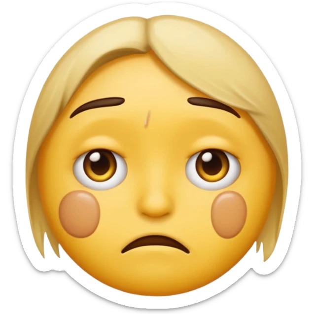 sad emoji with bruise under eye
no i would like skmilar to smiling face holding up tearsnot tears just bruise🥹this wmoji but with one bruise instead of tears sticker