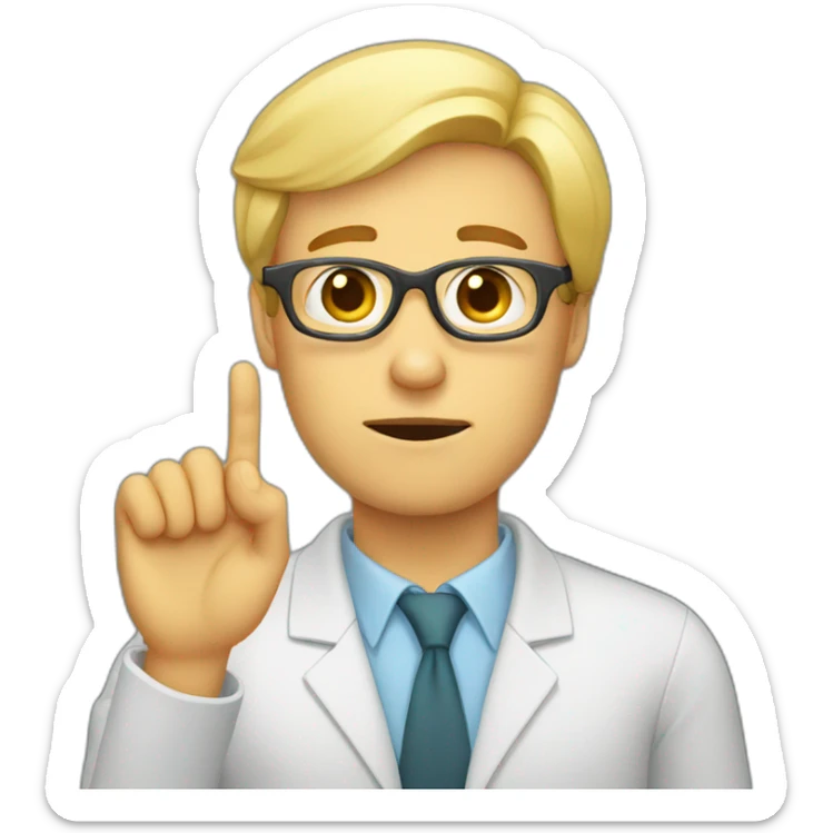 Teacher face palm sticker