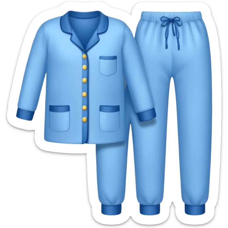 Pajamas sticker