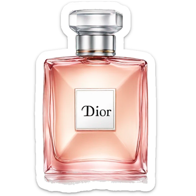 Dior perfume sticker