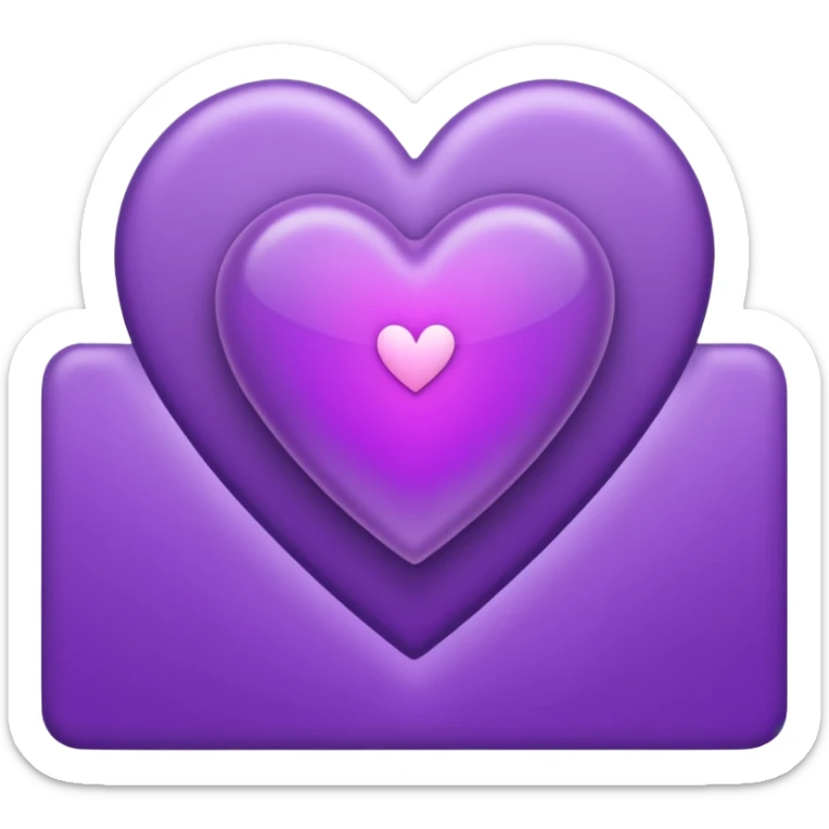You can create a purple heart that says "army vibes" in the center  sticker
