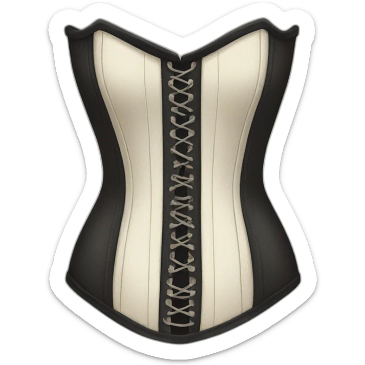 corset sticker