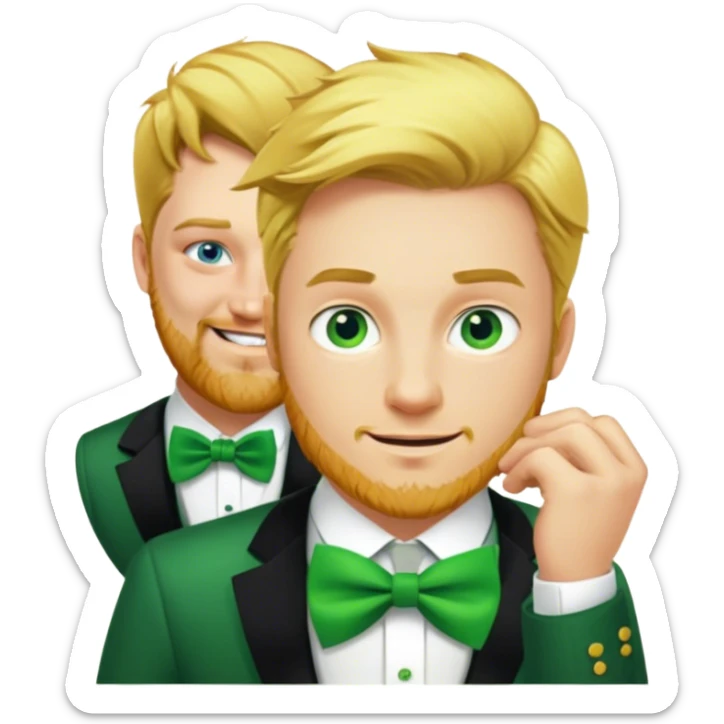 Stylish Leprechaun sticker