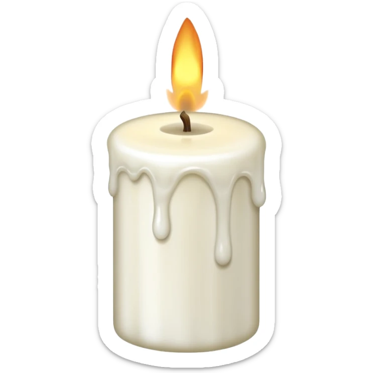 Candle sticker