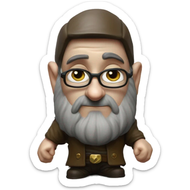 Warcraft gnome award winning Steve Jobs in Marvel Avengers style, oil paint, mysterious eyes, intricate lips, masterpiece pose, odd perspective, beautiful, desirable, logical sticker