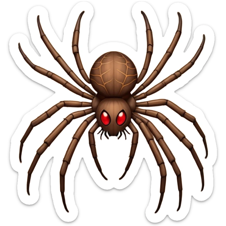 spider on doow sticker