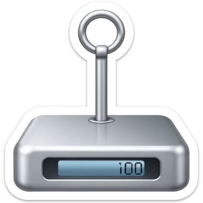 staight scale sticker