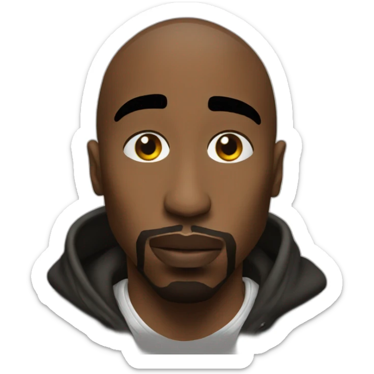 2pac sticker