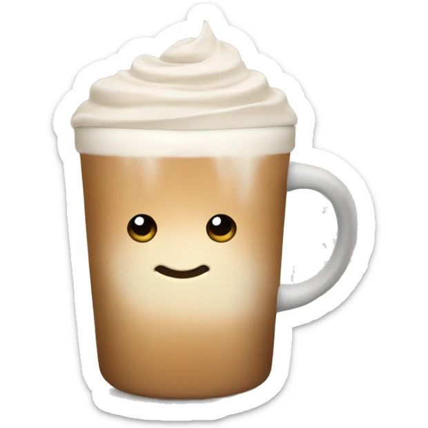 Latte  sticker