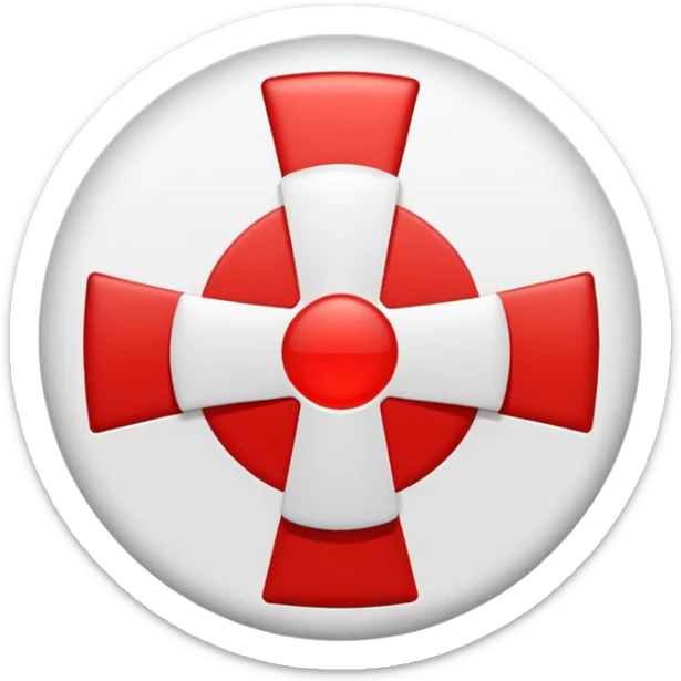 je souhaite faire une image avec le logo Chagpt avec un croix rouge dessus sticker