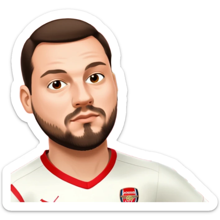Me in an FC Arsenal Football Kit  sticker