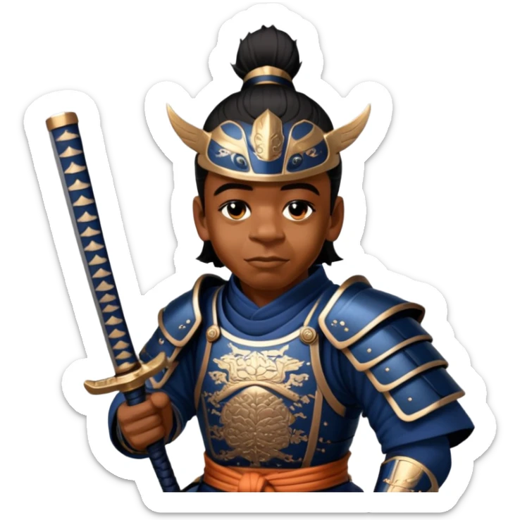 Vigilant Samurai sticker