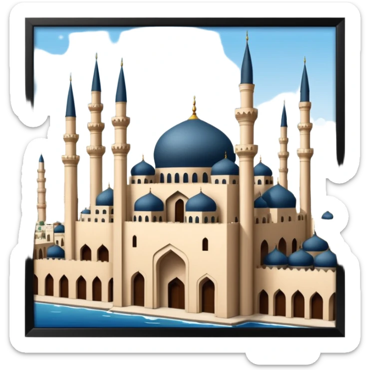 The Ottoman Empire in the year 1453The year of the Ottoman Empire 1453  sticker