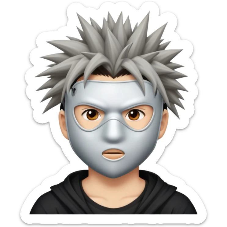 "- Nam
- 15 tuổi
- Da trắng
- Đầu đinh
- Đeo khẩu trang, mặt khó chịu
" sticker