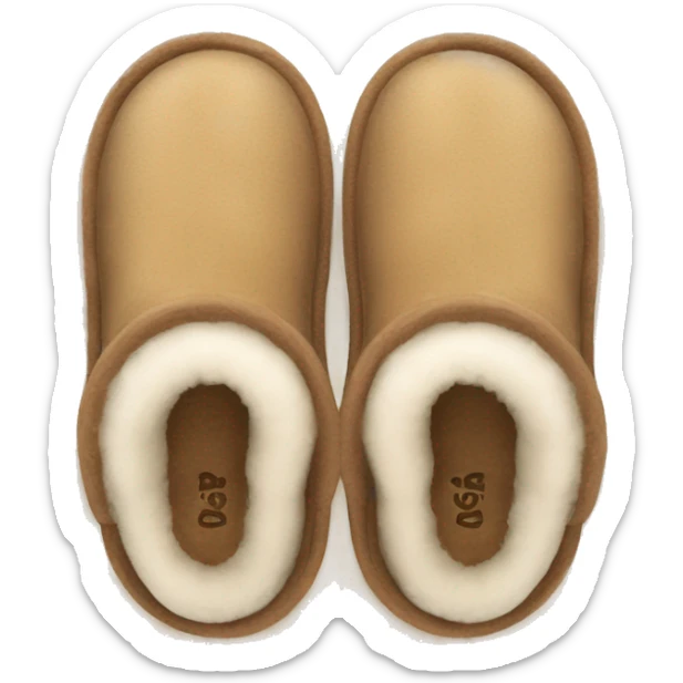 UGG slippers  sticker