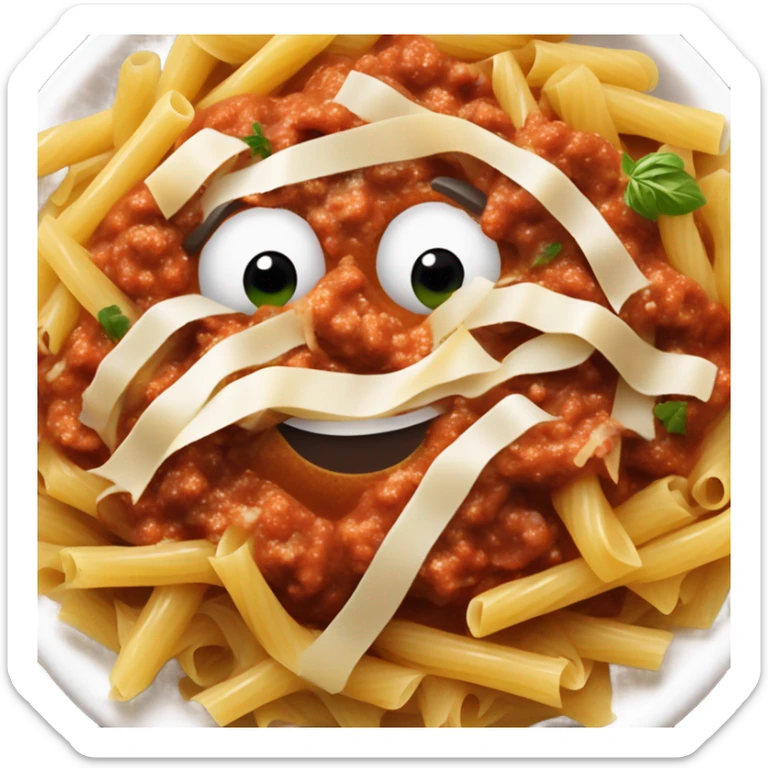 Pasta bolongese  sticker