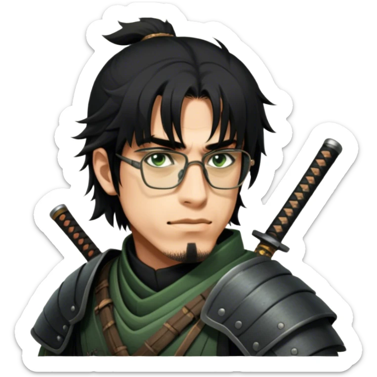 Samurai Ronin sticker