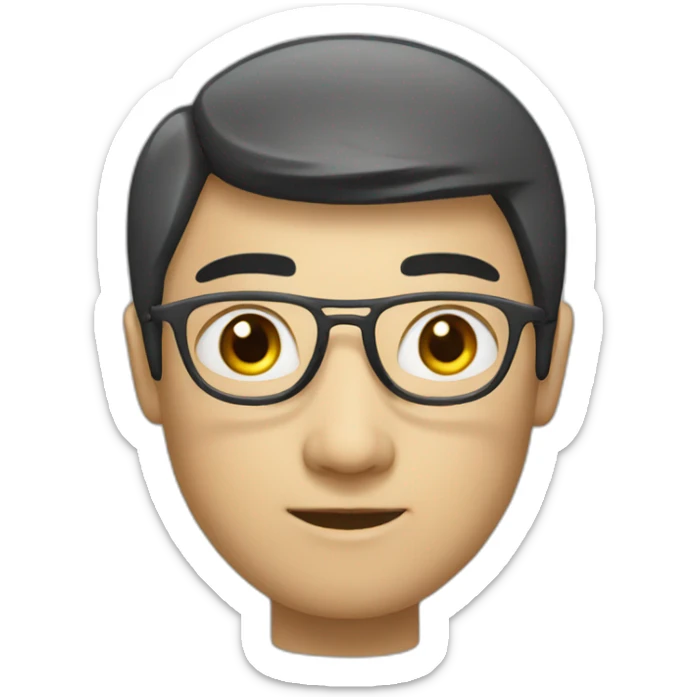 A smart chinese sticker