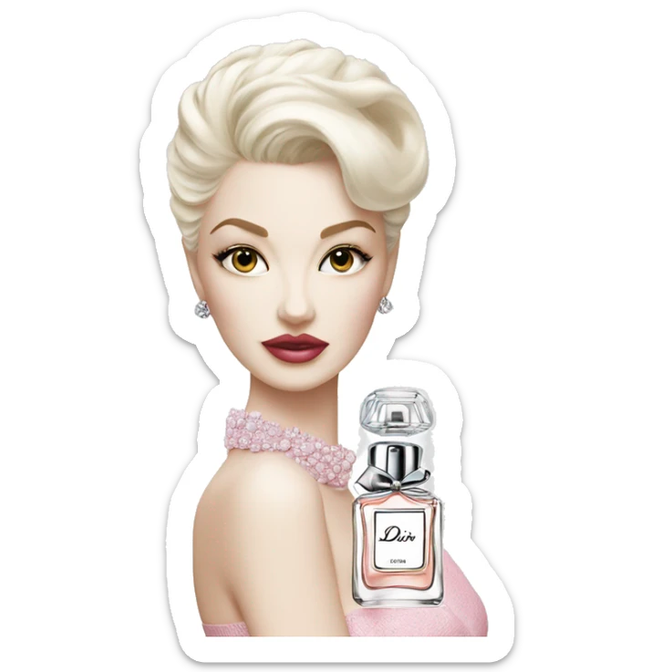 Miss Dior pefume  sticker